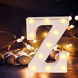 Más opciones: 28 estilos distintos entre los que elegir. 26 letras de la A a la Z, 1 «&» y 1 corazón. Utiliza estas luces de letras y símbolos para escribir cualquier nombre, frase, saludo, la forma cariñosa en la que llamas a tu pareja o a un familiar, una palabra favorita sobre algún evento especial, en fiestas, cumpleaños, bodas, decoración navideña para el hogar, etc.