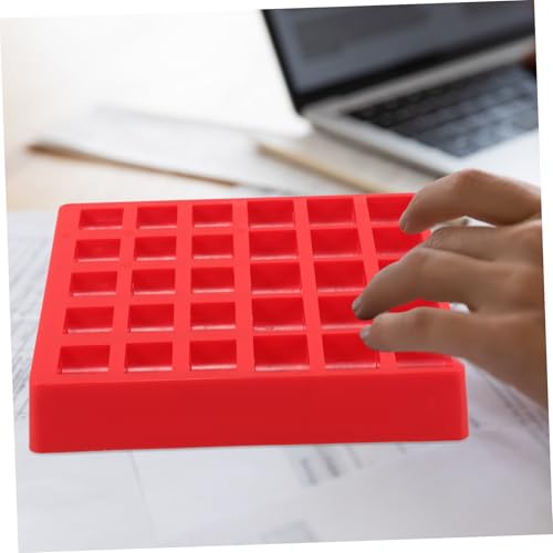 Caja para monedas VILLCASE 2 piezas organizador rojo miniatura 7