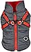 Puppia Mountaineer II Winter Vest, Grey, XX-Large