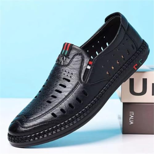 Zapatos hombre sin cordones transpirables de verano y suela blanda 3