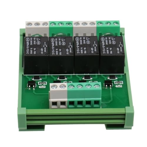 Relais 4 canaux pour centraliser la commande d'interface 230V sur rail - 2