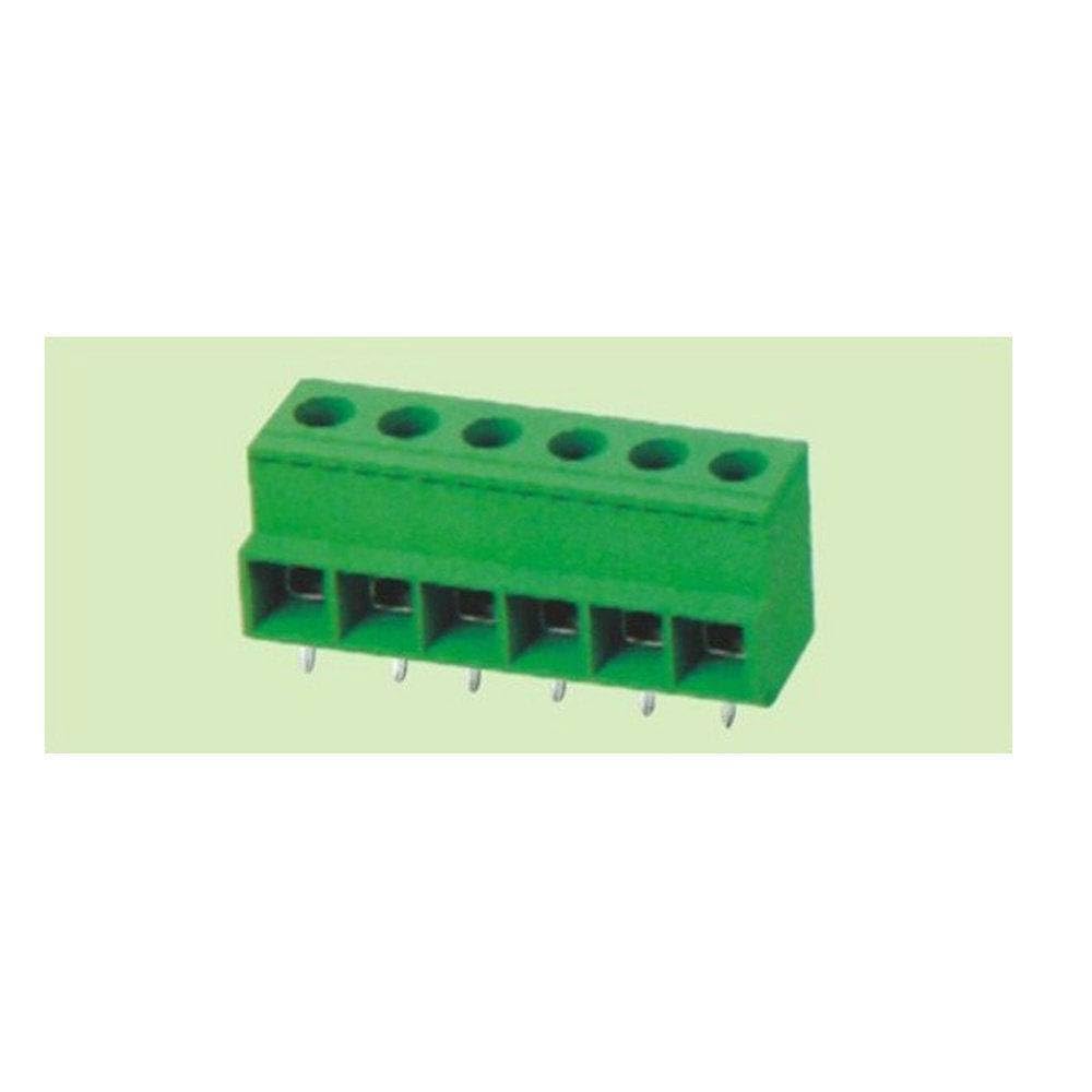 Lot de 10 borniers universels à vis 750 V 57 A KF135T 10,16 mm PCB 3 voies en laiton EG135V