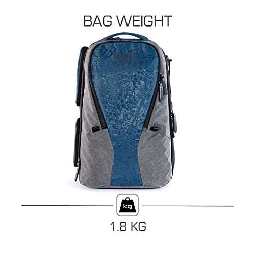 Toxic Valkyrie Camera Backpack - Smart Storage Padded Camera Bag With Lumbar Support - Sapphire 25L (Valkyrie-Sapp-L) #TOP1