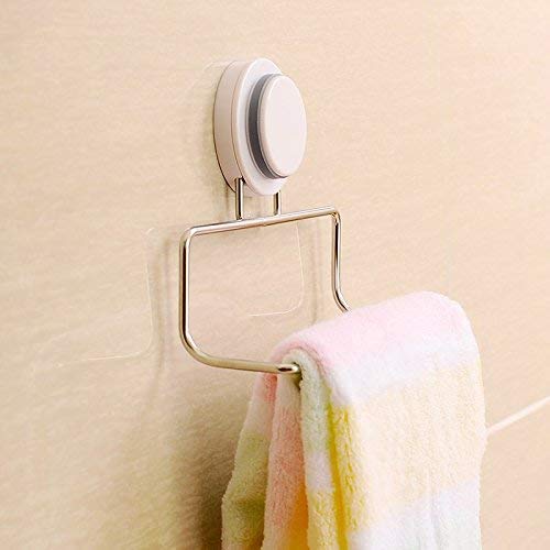 Porte-serviette de salle de bain au design épuré et finition chrome élégant