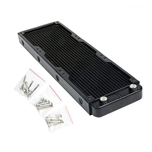 360mm G4 / 1 Computerwasserkühlung Kühlkörper Wärmeableitung Wasser-Heizkörper Computer Wasserkühlung Cooler Aluminium Computer-Kühler