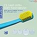 Curaprox CS 5460 Ultra-Soft Toothbrush – for Sensitive Teeth & Gums | Gentle Plaque Removal | 3-Pack |Random Colour