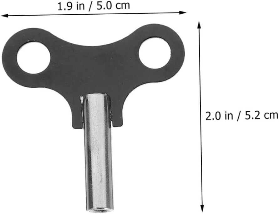4pcs Clock Key Replacements Clock Repairing Keys Wind-up Keys Repair Keys Professional Winding Keys Durable Keys Parts Grandfather Metal Twine