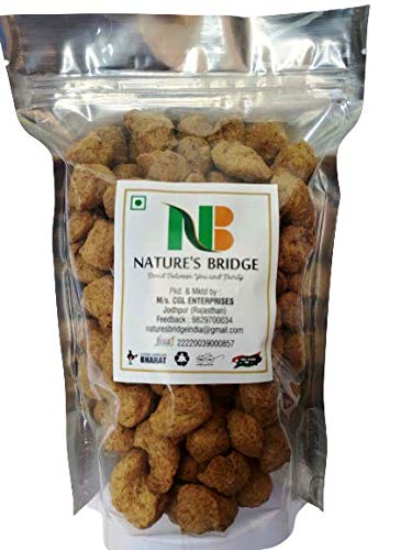 Nature's Bridge SOYA Chunk (400 Gm) / SOYA Wadi / Vadi / SOYA Chunks / Soy Nuggets
