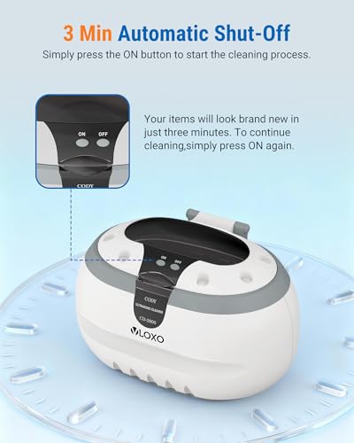 Ultrasonic cleaner professionnel 42KHz pour montres et bijoux