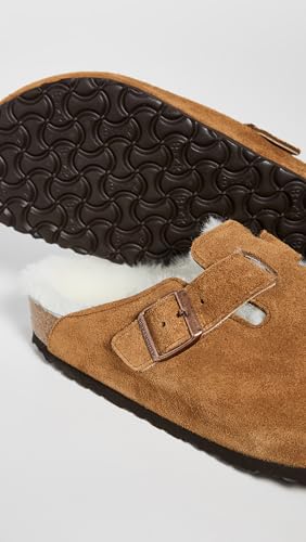 Image of Birkenstock Boston Suede Shearling