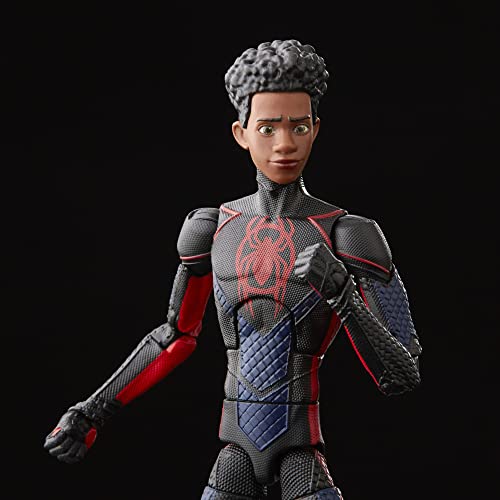 Spider-Man Marvel Legends Series Across The Spider-Verse Miles Morales 6-Inch Action Figure Toy, 3 Accessories #TOP2