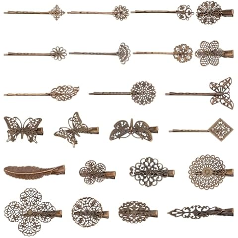PandaHall Elite - 23 Pcs Pinces à Cheveux Rétro Cover