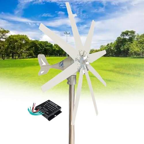 Turbina eólica de 14000W 12V 24V 48V con controlador MPPT regulable
