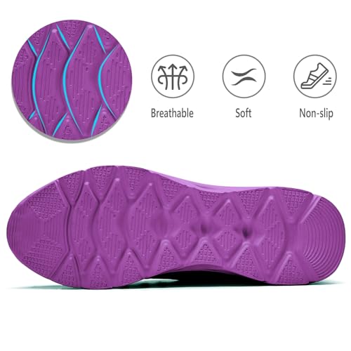 Image of Tvtaop Running Shoes Womens Sneakers Tennis Walking Workout Gym Shoes Lightweight Comfortable Trail Running