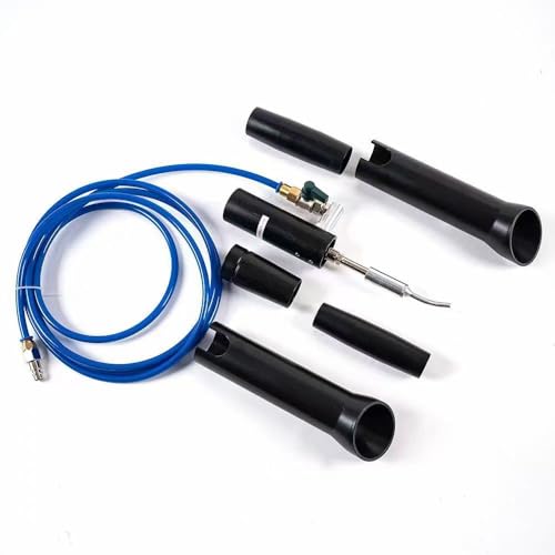 Image of Pneumatic Air Blow-dust Gun Car Wash Interior Cleaning Gun for Blaster Vacuum Cleaner Vacuum Gun Car Detailing(Aluminiun Rotate Tube)