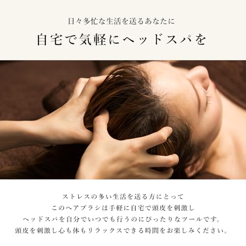 Snow Fox Skin Care スノーフォックス プレミアム FOX カッサ ウッド ヘアブラシ の商品画像 5