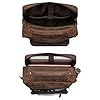 STILORD 'Guido' Exklusiver Business Lederrucksack mit Laptop-Fach 15,6 Zoll - Vintage Rucksack aus hochwertigem Echtleder zeitloses Design, Farbe:zamora - braun #5
