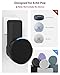 Maxonar Wall Mount, Echo Pop Wall Mount Speaker Holder Stand No Screws No Drill Needed Cable Hidden Storage Compatible with Echo Pop, Google Nest Speakers- Black