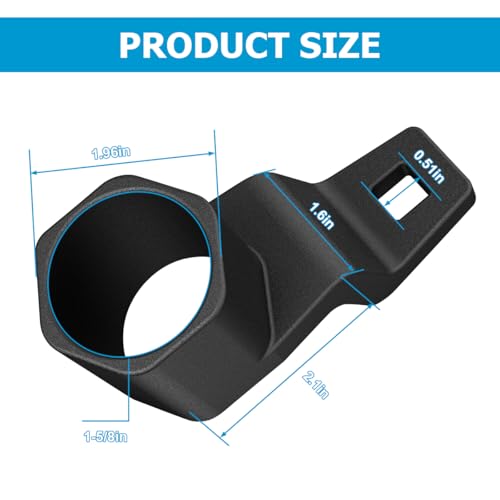 image for KHGUZ Car Crankshaft Pulley Removal Tool, 19mm Harmonic Balancer Socke