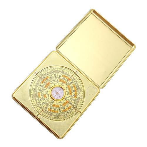 Brújula Feng Shui Luxshiny de Latón 14.5 cm miniatura 1