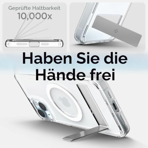 Spigen iPhone 15 Plus Hülle Ultra Hybrid S MagFit -Crystal Clear – Ansicht 3