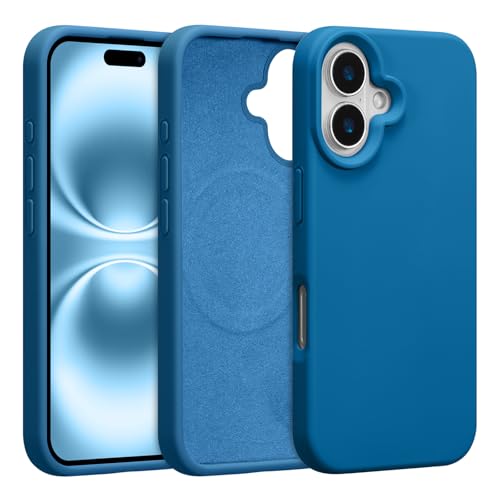 Coque iPhone 17 silicone marine idéale pour vos déplacements avec chargeur Magsafe de voiture