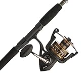 Penn Battle Spinning Reel and Fishing Rod Combo, Black, 6000-7' - Medium Heavy - 1pc