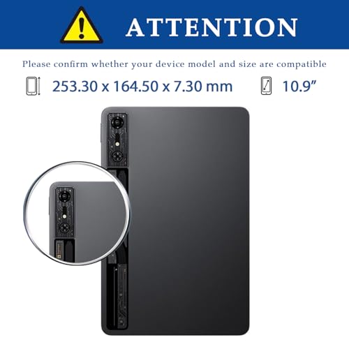 Étui pour Nubia Red Magic Nova 10.9 résistant aux chutes avec support vidéo