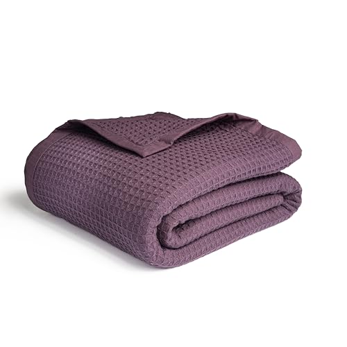 Salt Earth GOTS Certified 100% Organic Cotton Throw Blanket, 60' X 80' Blankets...