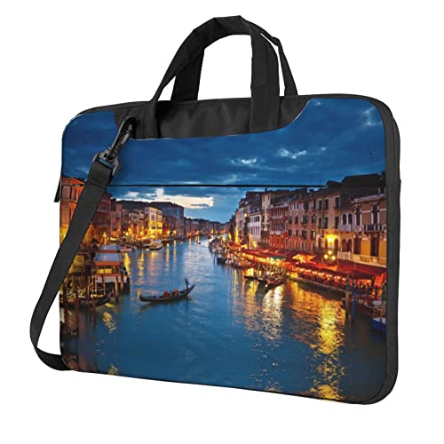 Sac à bandoulière ordinateur et tablette 13 pouces Venise Night