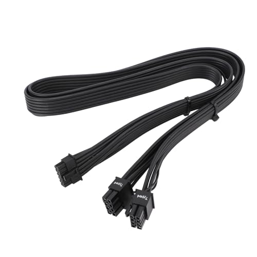 Cable de extensión GPU Emoshayoga 12VHPWR para solucionar problemas de energía RTX3090TI