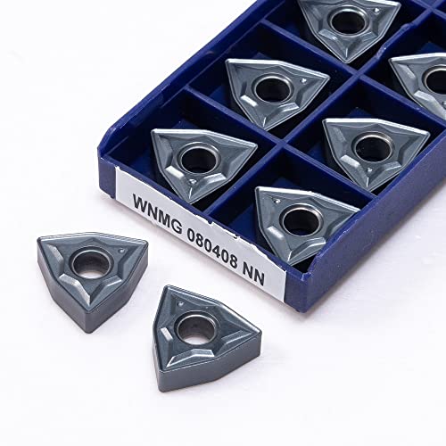 Fresas de Carburo CNC 10 Pzs WNMG080404 WNMG080408 NN LT10 miniatura 3