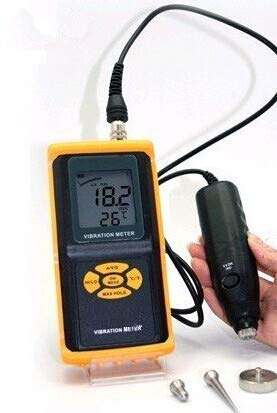 GOWE Vibration Meter Measuring Range :Acceleration:0.1-199.m/S2 peak(rms*v2):Velosity:0.1-1999.9mms rms
