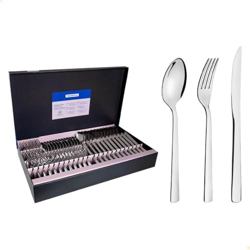 Faqueiro Aco inox 72Pcs Oslo