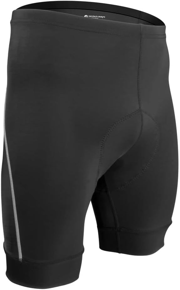 | Big Men's Clydesdale Bike Shorts | Extended Size Range | Wide Chamois Pad | Made in USA