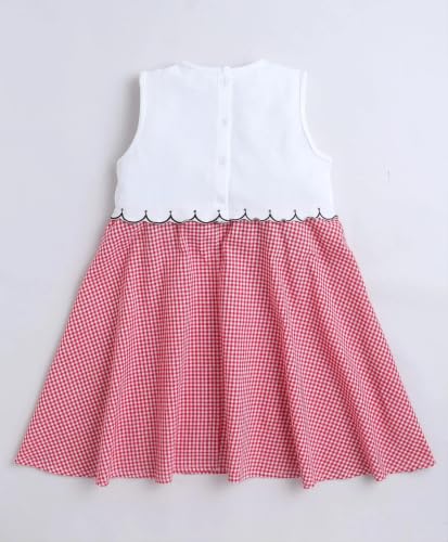 Image of Dresses for Kids Girls, Stylish Knee Length Once Piece Denim Frocks for Girls, Casual Dress for Summer & Special Party Occasion