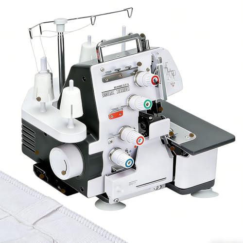 Richigblosmum Home Serger Sewing Machine with Starter Kit