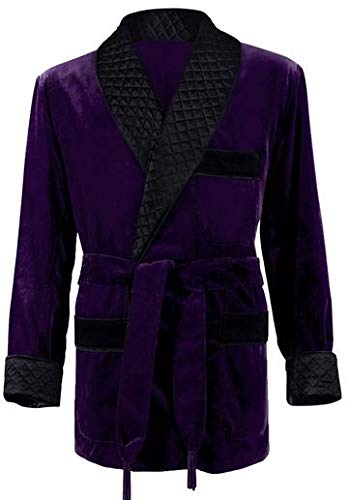 LuxuRobes Men's Smoking Jacket