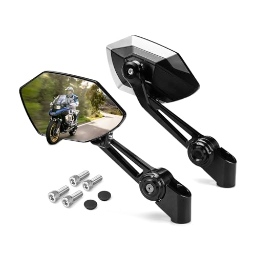 Rétroviseurs Moto R1300GS GSA R1250GS Réglables en Matériaux Premium
