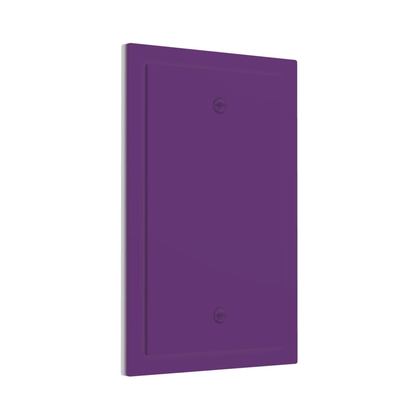 Light Switch Cover Plate Purple Decorative Switch Plates 1 Gang Blank No Device Outlet Covers Electrical Wall Plates for Bathroom Home Decor-image-6