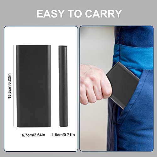 Precision Screwdriver Set - Evskeu 24 In 1 Magnetic Small Screwdriver Set With Torx, Phillips, Flat Head, Hex, Etc, Premium Mini Screwdriver Set For Phone, Pc, Watch, Eyeglass (Black Case & Red Bits) #TOP5