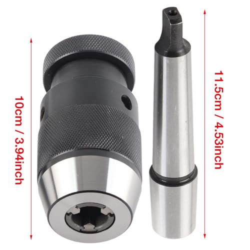 Mandrin de perçage MT2 en acier haute précision, capacité 1-16 mm - 3