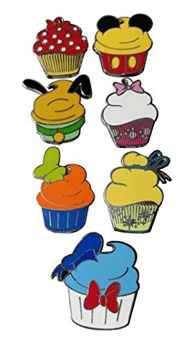 Walt Disney World Character Cupcake - Pin Set Pin 82947