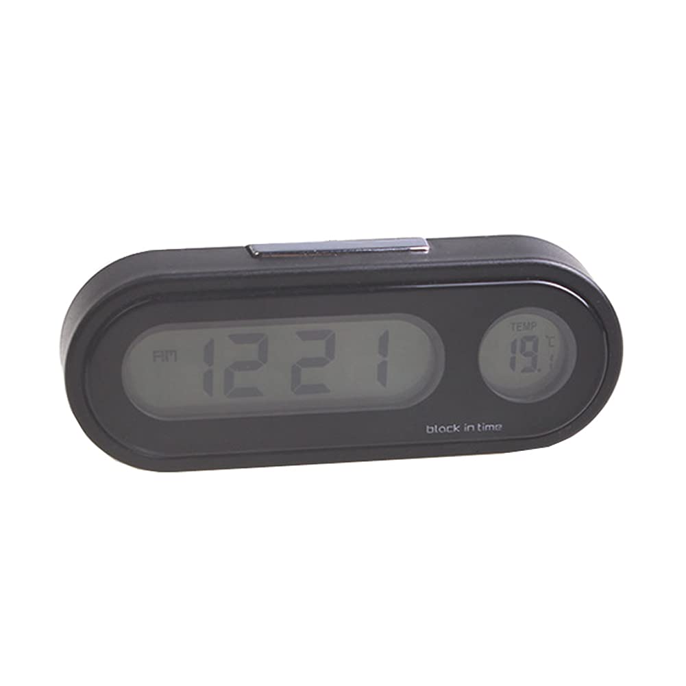 Auto Thermometer Temperatur Voltmeter Gauge 12V 24V Spannungsmesser