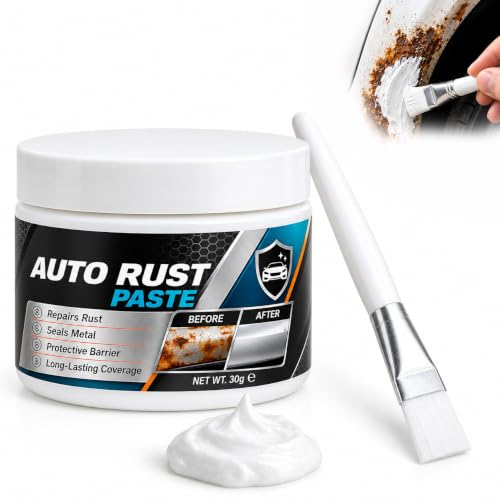 Pasta de reparación de óxido de metal para automóvil con cepillo, pasta