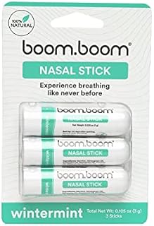 Aromatherapy Innhaler - Essential Oils - Portable Stick - Increase Focus, Upgrade Your Breathing and Relieve Aches - Wintermint Flavour - Pack of 3