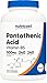 Nutricost Pantothenic Acid (Vitamin B5) 500mg, 240 Capsules