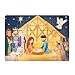 PEYO PALS Bible Puzzles for Kids Ages 4-6 | Wooden Puzzles (15 pcs Each) | Christian Gifts for Children | Sunday School Activity for Kids | Nativity | Last Supper (New Testament)