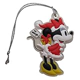 Disney Retro Minnie Mouse Mrs. Clause Hanging Christmas Tree Ornament