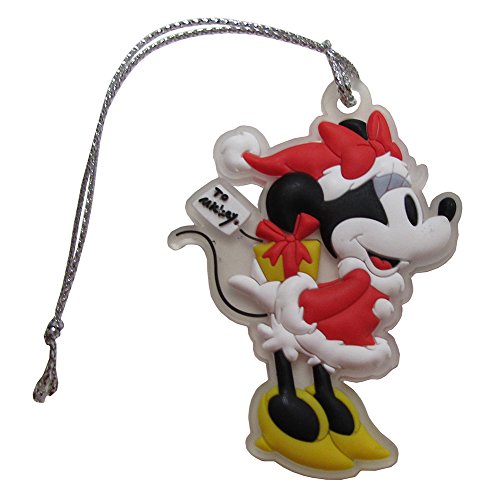 Disney Retro Minnie Mouse Mrs. Clause Hanging Christmas Tree Ornament